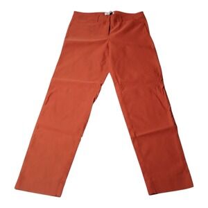 Nanette Lapore Sz 4 Orange Leggings Stretch Pants